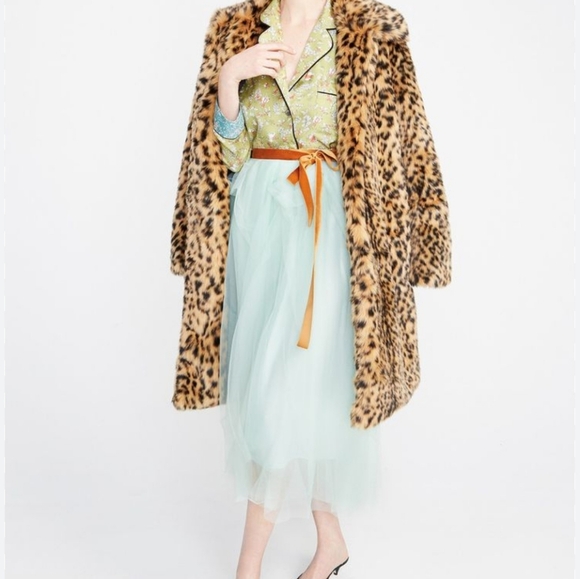 NWT J. Crew Mint Tulle Ball Skirt Size 10 - Picture 4 of 5